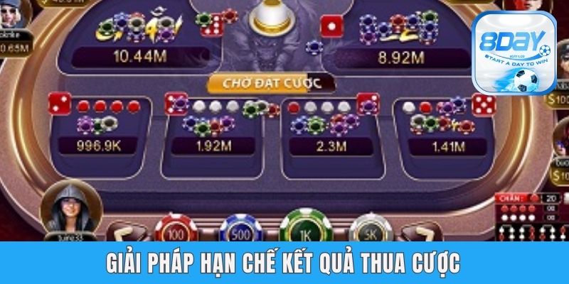8day Lý Giải Tại Sao Chơi Xóc Đĩa Online Toàn Thua Giải pháp hạn chế kết quả thua cược