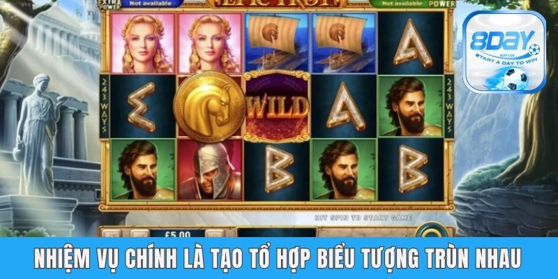 Age Of The Gods - Game Quay Hũ Hot Nhất Nhà Cái 8day Nhiệm vụ chính là tạo tổ hợp biểu tượng trùn nhau