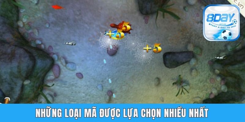 Nhận Code Bắn Cá Miễn Phí Tại 8day - Tăng Vốn Dễ Dàng Những loại mã được lựa chọn nhiều nhất