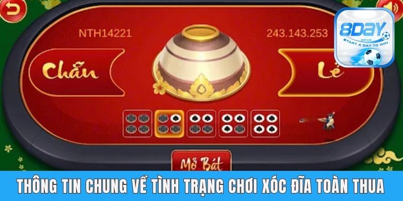 8day Lý Giải Tại Sao Chơi Xóc Đĩa Online Toàn Thua Thông tin chung về tình trạng chơi xóc đĩa toàn thua